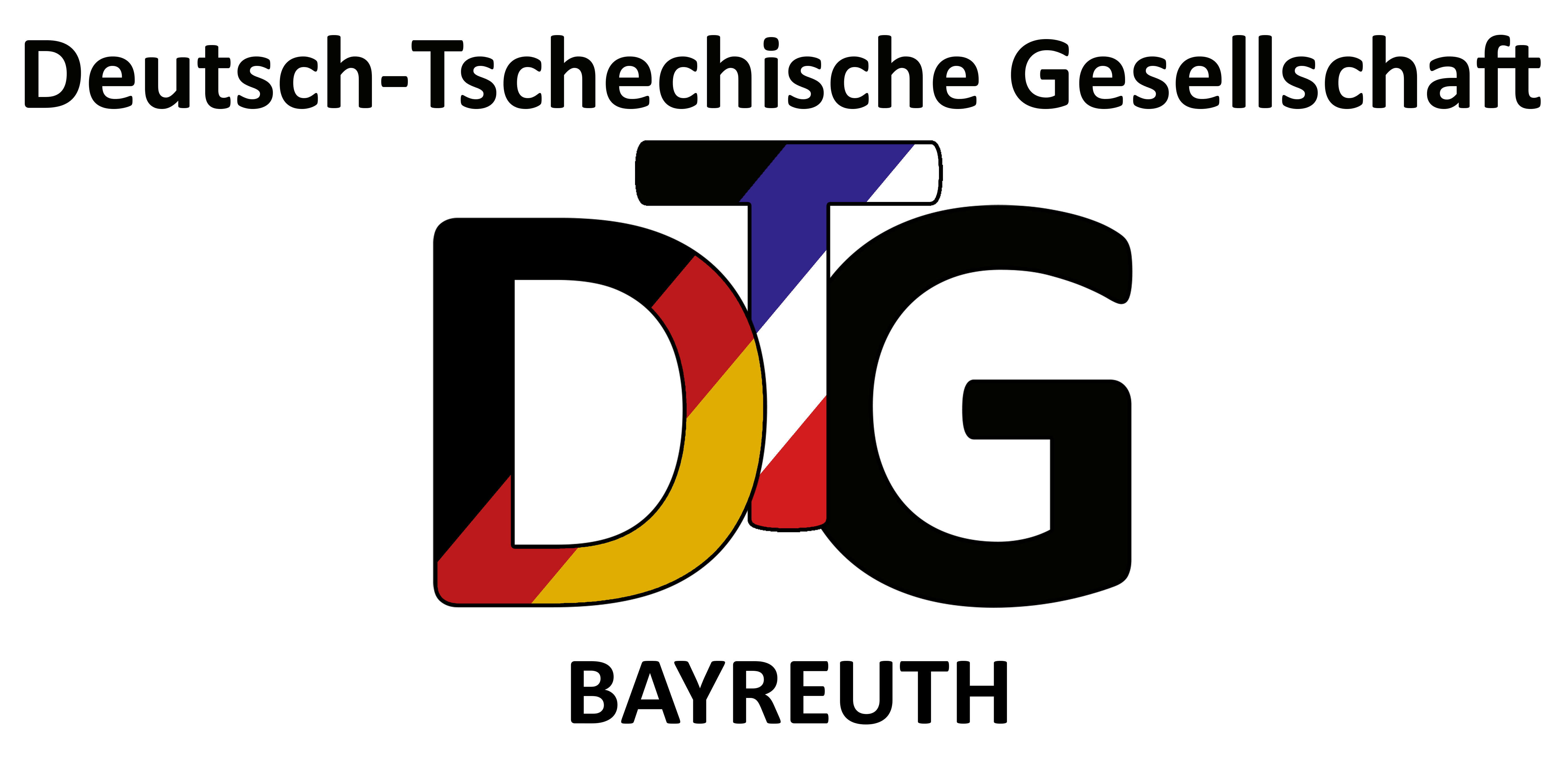 Logo der Deutsch-Tschechischen Gesellschaft Bayreuth als Banner.