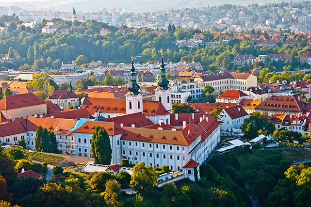 Die schöne Stadt Prag.