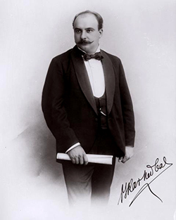 Ein Portrait von Oskar Nedbal