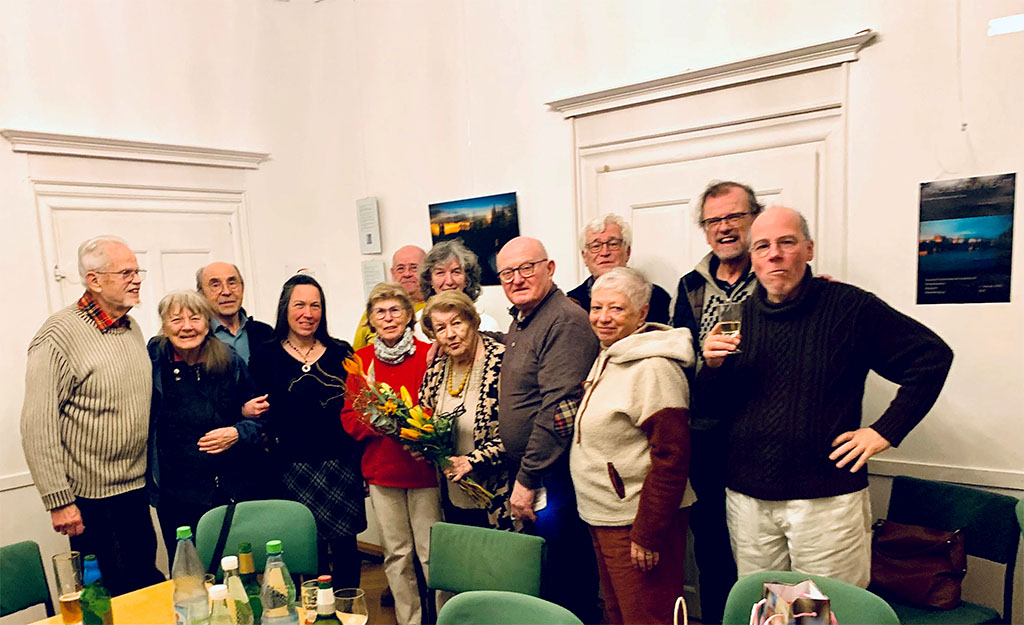 Feier zum 90. Geburtstag der Ehrenpräsidentin Kristina Jurosz.