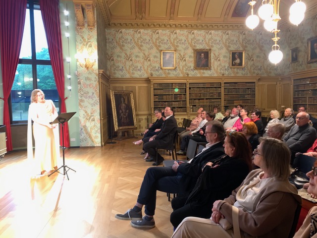 Tamara Morozová und Publikum